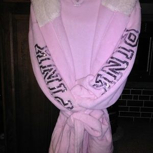 Victoria's Secret pink sequin robe